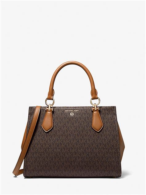 michael kors camden satchel medium|Michael Kors medium marilyn satchel.